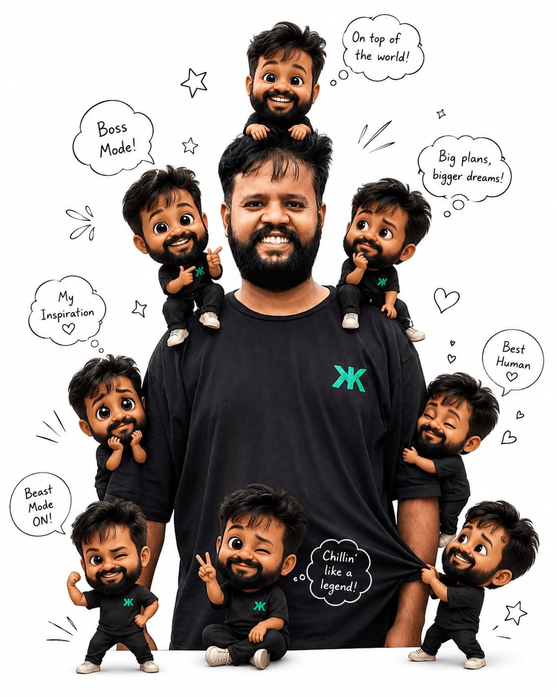 Trending Chibi Style Photo Prompts — Free AI Image Prompt output using Flux.1 Dev